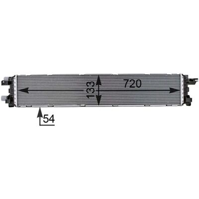 Mahle CIR 13 000P Lavtemperaturkøler - intercooler Mahle CIR 13 000P Lavtemperaturkøler - intercooler