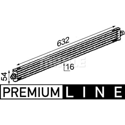 MAHLE CLC 17 000P - Radiator de ulei pentru transmisie automată MAHLE CLC 17 000P - Radiator de ulei pentru transmisie automată