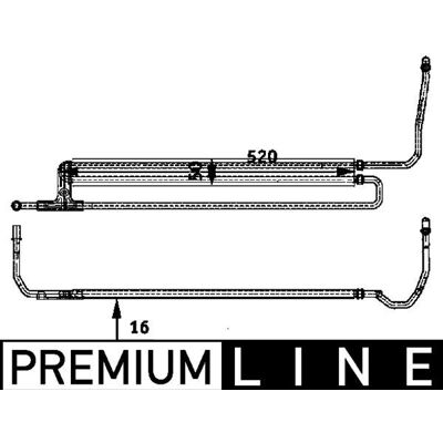 Mahle Ψυγείο CLC54000P - Radiator Mahle Ψυγείο CLC54000P - Radiator