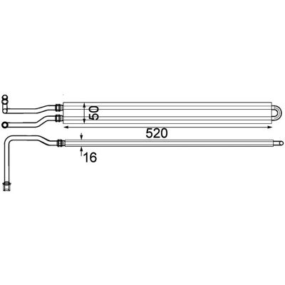 Radiador MAHLE CLC 229 000P - Land Rover Range Rover 3 Radiador MAHLE CLC 229 000P - Land Rover Range Rover 3