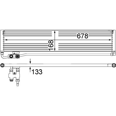 MAHLE CLC 232 000P Refroidisseur d'huile - Refroidisseur d'huile MAHLE CLC 232 000P Refroidisseur d'huile - Refroidisseur d'huile