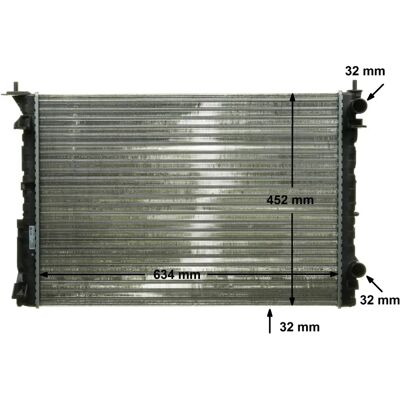 MAHLE BEHR Renault Radiator - Vannkjølesystem MAHLE BEHR Renault Radiator - Vannkjølesystem
