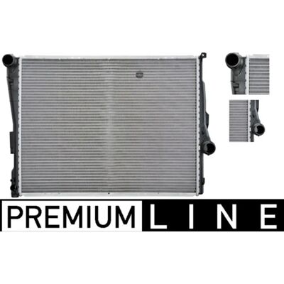 MAHLE CR 458 000P Radiator - BMW 3 Serie, Køling, Svejset grill MAHLE CR 458 000P Radiator - BMW 3 Serie, Køling, Svejset grill