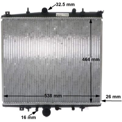 MAHLE BEHR Ψυγείο - Ψύξη κινητήρα MAHLE BEHR Ψυγείο - Ψύξη κινητήρα