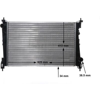 MAHLE CR 1112 000S - Ψύκτης κινητήρα MAHLE CR 1112 000S - Ψύκτης κινητήρα