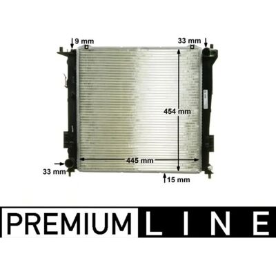 MAHLE CR 1320 000P - Moottorin jäähdytys MAHLE CR 1320 000P - Moottorin jäähdytys