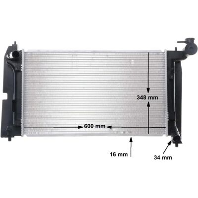 Motorkjøleradiator MAHLE CR 1526 000S - Radiator Motorkjøleradiator MAHLE CR 1526 000S - Radiator