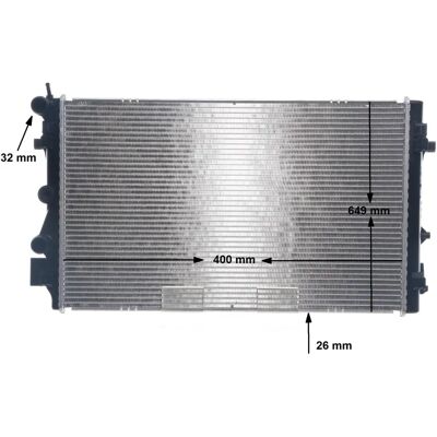 MAHLE ORIGINAL CR 1559 000S - Motor kjøler MAHLE ORIGINAL CR 1559 000S - Motor kjøler