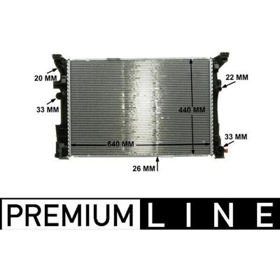 MAHLE CR 2170 000P Lämmityskenno - Moottorin jäähdytys - Mercedes-Benz A MAHLE CR 2170 000P Lämmityskenno - Moottorin jäähdytys - Mercedes-Benz A
