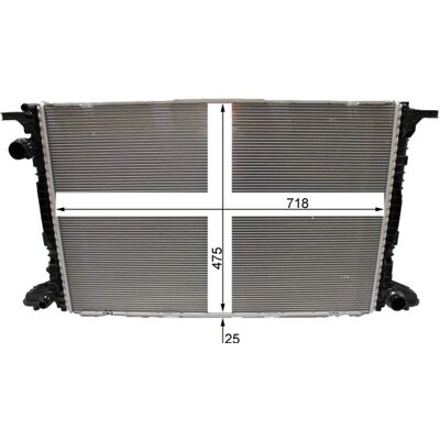 MAHLE Original CR 2180 000P Radiator - Răcire motor pentru Audi A4 B9 MAHLE Original CR 2180 000P Radiator - Răcire motor pentru Audi A4 B9