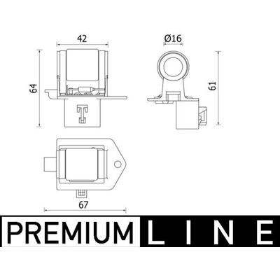 Mahle Corsa Ventilatorweerstand - OE Kwaliteit Mahle Corsa Ventilatorweerstand - OE Kwaliteit