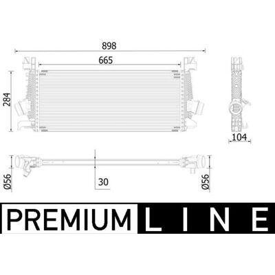 MAHLE CI 515 000P Latausjäähdytin - Ilma-Ilma, Opel Astra J, Insignia A MAHLE CI 515 000P Latausjäähdytin - Ilma-Ilma, Opel Astra J, Insignia A