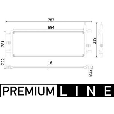 Mahle Niedertemperaturkühler - Ladeluftkühler Mahle Niedertemperaturkühler - Ladeluftkühler