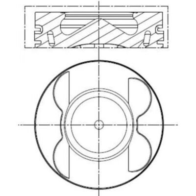 MAHLE 001 PI 00190 000 Pumppu - Moottorin osat MAHLE 001 PI 00190 000 Pumppu - Moottorin osat