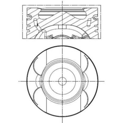 MAHLE ORIGINAL 013 PI 00156 000 Saja - Ford Transit - 84,01mm MAHLE ORIGINAL 013 PI 00156 000 Saja - Ford Transit - 84,01mm