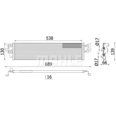 MAHLE CLC 328 000P Olje kylare - Automatväxellåda MAHLE CLC 328 000P Olje kylare - Automatväxellåda