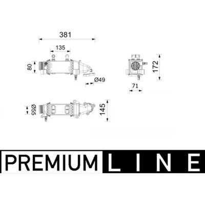 Mahle CI 739 000P - Intercooler για Τουρμπιέ Μηχανές Mahle CI 739 000P - Intercooler για Τουρμπιέ Μηχανές