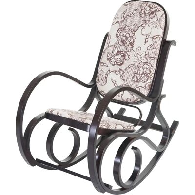 Fauteuil à bascule Mendler M41 - Siège en bois rétro - Publicité Fauteuil à bascule Mendler M41 - Siège en bois rétro - Publicité