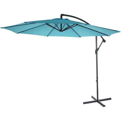 Parasol Turquoise Mendler - Jardin/Plage - Publicité Parasol Turquoise Mendler - Jardin/Plage - Publicité