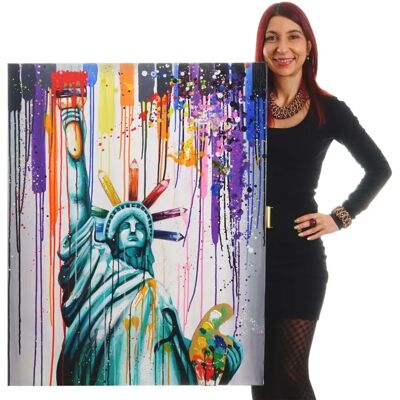 MCW - Freiheitsstatue - 100 x 80 x 3.5 cm MCW - Freiheitsstatue - 100 x 80 x 3.5 cm