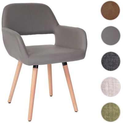Chaise de Salle à Manger Rétro Gris Clair Mendler - Chaise de Salle à Manger - Publicité Chaise de Salle à Manger Rétro Gris Clair Mendler - Chaise de Salle à Manger - Publicité
