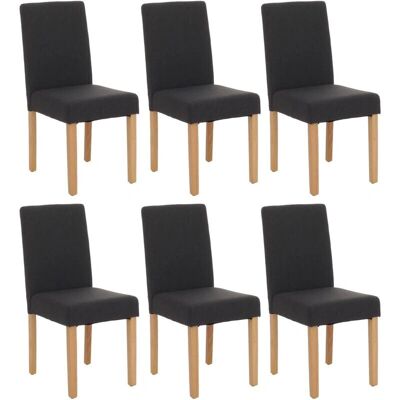 HHG - Modelo - Negro - Juego de sillas de comedor - Moderno HHG - Modelo - Negro - Juego de sillas de comedor - Moderno