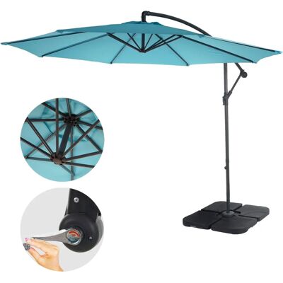 MCW - Parasol déporté Terni - Türkis MCW - Parasol déporté Terni - Türkis