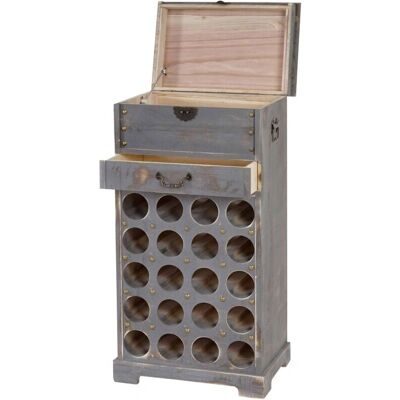 HHG - Lucan T323 - 20 botellas - 94x48x31 cm - Wine rack HHG - Lucan T323 - 20 botellas - 94x48x31 cm - Wine rack