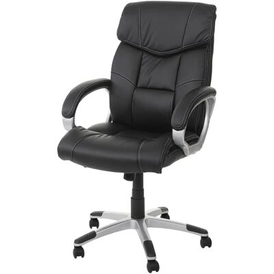 HHG - 052 Sedia da ufficio - Nero - Pelle PU HHG - 052 Sedia da ufficio - Nero - Pelle PU