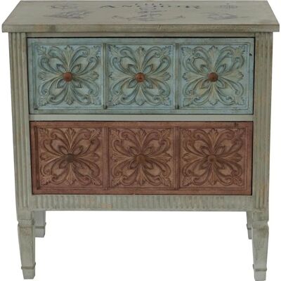 MCW Almada Kommode - Vintage Shabby Chic - 80x79x40cm MCW Almada Kommode - Vintage Shabby Chic - 80x79x40cm