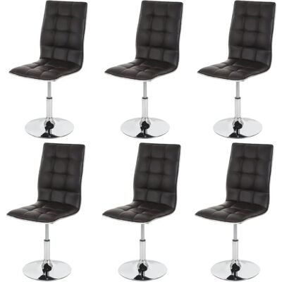 MCW - MCW-C41 - Braun - Kunstleder - Essstuhl MCW - MCW-C41 - Braun - Kunstleder - Essstuhl