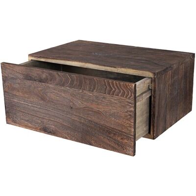 HHG - HHG-403 - Marrone - 21x46x30 cm - Mensola da muro HHG - HHG-403 - Marrone - 21x46x30 cm - Mensola da muro