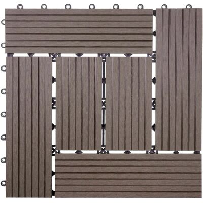 Mendler Carrelages Extérieurs - Rhone T831 30x30cm Marron, 11 pcs - Publicité Mendler Carrelages Extérieurs - Rhone T831 30x30cm Marron, 11 pcs - Publicité