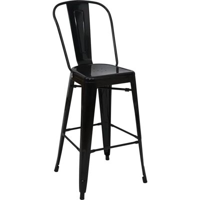 Tabouret de Bar Industriel Noir Mendler - Tabouret - Publicité Tabouret de Bar Industriel Noir Mendler - Tabouret - Publicité