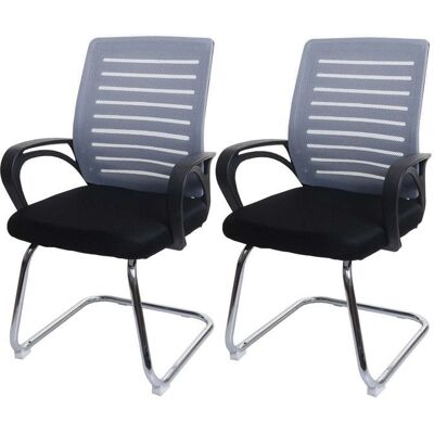 Ensemble de Chaises de Bureau Mendler - Maille Respirante, 150kg, Design Ergonomique Moderne - Publicité Ensemble de Chaises de Bureau Mendler - Maille Respirante, 150kg, Design Ergonomique Moderne - Publicité