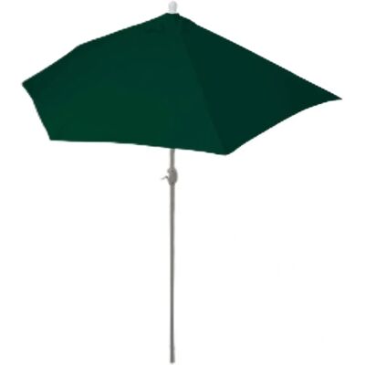 Parasol semi-circulaire mural MENDLER - Vert - Parapluie de patio - Publicité Parasol semi-circulaire mural MENDLER - Vert - Parapluie de patio - Publicité