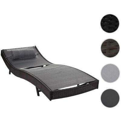 MCW Phoenix 220 cm Wasserabweisender Poly-Rattan Liegestuhl MCW Phoenix 220 cm Wasserabweisender Poly-Rattan Liegestuhl