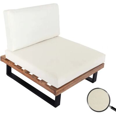 Fauteuil de jardin Mendler - Réglable, Résistant aux intempéries, Bois d'acacia - Publicité Fauteuil de jardin Mendler - Réglable, Résistant aux intempéries, Bois d'acacia - Publicité