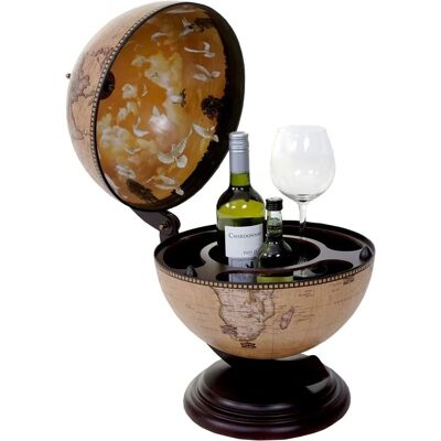 Mini Bar Globe Mendler - Élégant Mini Bar pour 3 Bouteilles - Publicité Mini Bar Globe Mendler - Élégant Mini Bar pour 3 Bouteilles - Publicité