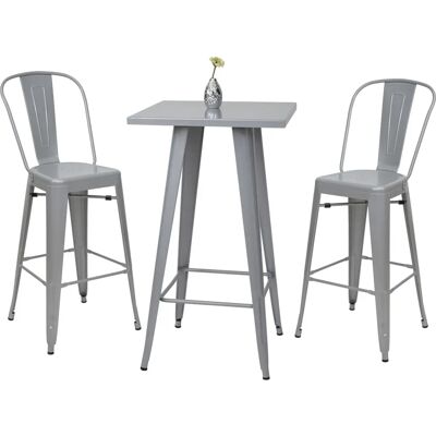 MCW A73-T-B Industrielles Metallmöbel-Set - 105x60x60cm MCW A73-T-B Industrielles Metallmöbel-Set - 105x60x60cm