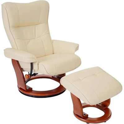 MCA Möbel Relax Sessel - Echtes Leder, Verstellbar, Drehbar - Sessel MCA Möbel Relax Sessel - Echtes Leder, Verstellbar, Drehbar - Sessel