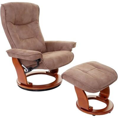 Fauteuil Relax MCA Hamilton - Rembourrage Épais, Rotation 360°, Dos Ajustable - Publicité Fauteuil Relax MCA Hamilton - Rembourrage Épais, Rotation 360°, Dos Ajustable - Publicité