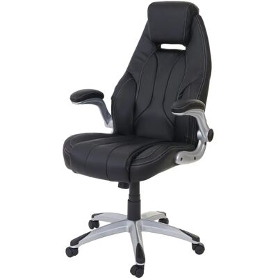 Chaise de bureau MENDLER HWC-A65 - Ergonomique, Réglable, Noire - Publicité Chaise de bureau MENDLER HWC-A65 - Ergonomique, Réglable, Noire - Publicité