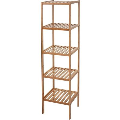 HHG 550 Bamboo 5-scomparti 140x34x33cm Mensola bagno HHG 550 Bamboo 5-scomparti 140x34x33cm Mensola bagno