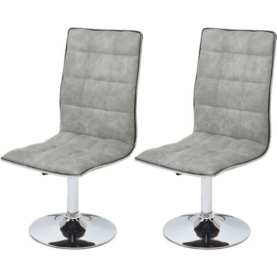 Sedia girevole regolabile HHG 616 - Grigia Sedia girevole regolabile HHG 616 - Grigia