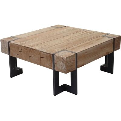 MENDLER Table Basse en Pin Rustique Naturel - Table Basse - Publicité MENDLER Table Basse en Pin Rustique Naturel - Table Basse - Publicité