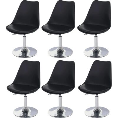 Chaise pivotante Mendler T501 - Noir - Chaise de bureau - Publicité Chaise pivotante Mendler T501 - Noir - Chaise de bureau - Publicité