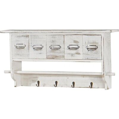 Estantería de cocina Hegele HHG-355 - Blanco vintage Estantería de cocina Hegele HHG-355 - Blanco vintage