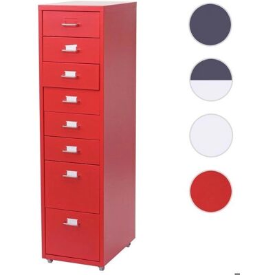 MCW T851-8 Stahl Rollcontainer - Büroaufbewahrung MCW T851-8 Stahl Rollcontainer - Büroaufbewahrung