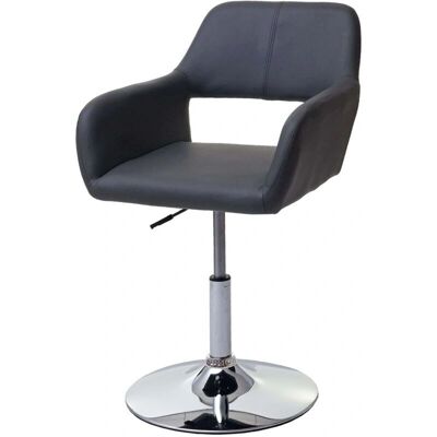 HHG - 926 III - Grigio - Base cromata - Sedia da pranzo HHG - 926 III - Grigio - Base cromata - Sedia da pranzo